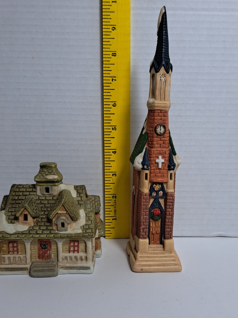 1995 Dickens Sugar Creek "Crachit House" & 1994 Oxford St. Lighted Steeple